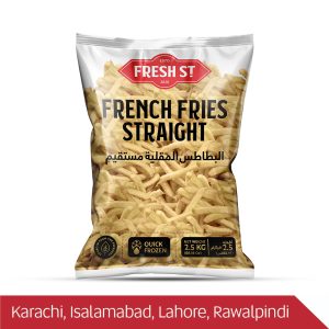 Fresh Street Fries Straight  2.5Kg