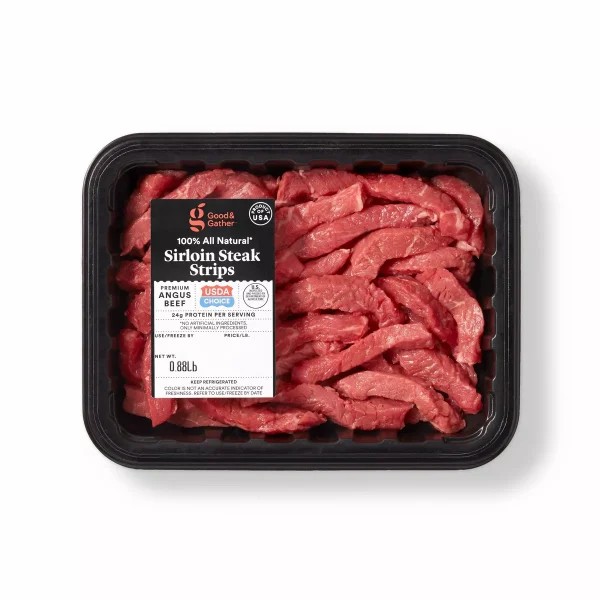 USDA Choice Angus Beef Steak Strips - 14oz